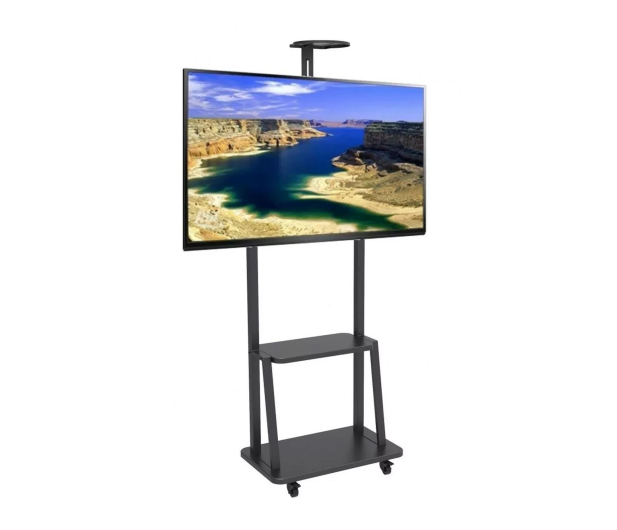 Techly Stojak mobilny do TV 32-70 cali 60kg z półką - 1584935 - zdjęcie 2